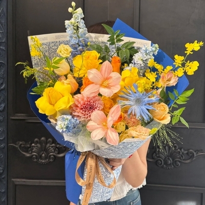 玫瑰混搭花束